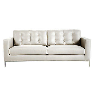 Furia Odyssey Large Leather Sofa Arredo Off White